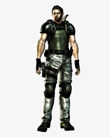 Chris Redfield Render By Weskerfan1236 On Deviantart - Resident Evil Chris Redfield Render, HD Png Download, Transparent PNG