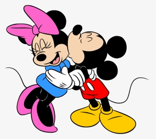 Imprimir Mickey Y Minnie Mouse Imagenes Y Dibujos Para - Mickey Mouse Y Mimi, HD Png Download, Transparent PNG