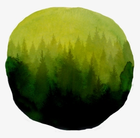 Forest Green Watercolor Png , Png Download - Forest Watercolor Png, Transparent Png, Transparent PNG