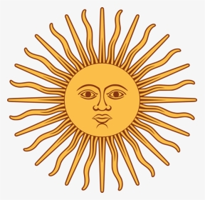 Sun - Clipart - Transparent - Background - Sun On The Argentina Flag, HD Png Download, Transparent PNG