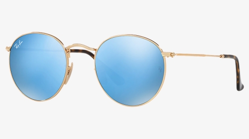 Light Blue Gradient Flash Ray Bans Round, HD Png Download, Transparent PNG