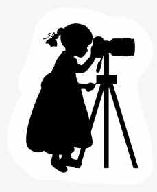 Transparent Photographer Camera Clipart - Magnifying Glass Icon Line ...