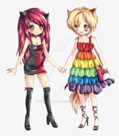 Bff Anime Drawings, HD Png Download, Transparent PNG