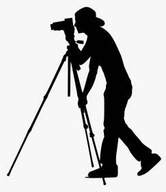 Photographer Silhouette, HD Png Download, Transparent PNG