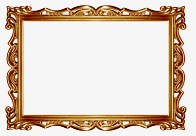 Gold Frame Clipart - Silver Picture Frame, HD Png Download, Transparent PNG
