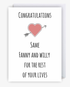 Funny Rude Wedding Cards, HD Png Download, Transparent PNG