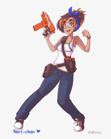 Blue Hair Png, Transparent Png, Transparent PNG