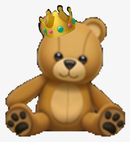 Iphone Teddy Bear Emoji, HD Png Download, Transparent PNG