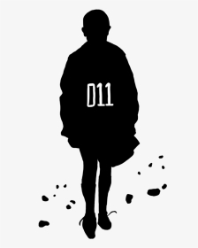 011 T - Eleven Stranger Things Silhouette, HD Png Download, Transparent PNG