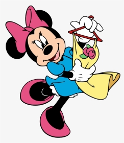 Minnie Mouse Dress Cartoon, HD Png Download, Transparent PNG
