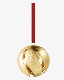 Georg Jensen Christmas Ball Gold - Georg Jensen Christmas Collection, HD Png Download, Transparent PNG