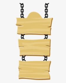 Hanging Wood Sign Clipart - Wooden Signs Borders, HD Png Download, Transparent PNG
