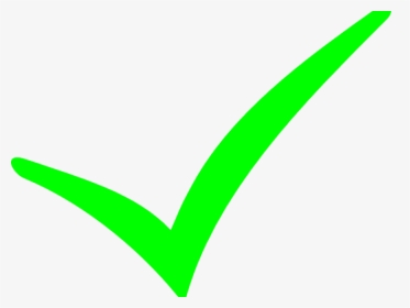 Green Check Of Approval, HD Png Download, Transparent PNG
