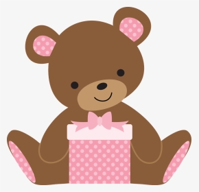 Girl Teddy Bear Clipart, HD Png Download, Transparent PNG