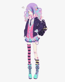 Pastel Anime Girl Png, Transparent Png, Transparent PNG