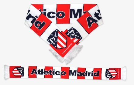 Šál Atletico Madrid Pletený - Fotbalový Míč Atletico Madrid Podpisy Vel.5, HD Png Download, Transparent PNG