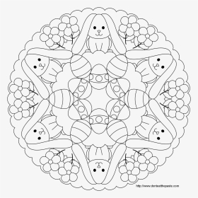Easter Coloring Pages For Adults - Teen Easter Coloring Pages, HD Png Download, Transparent PNG