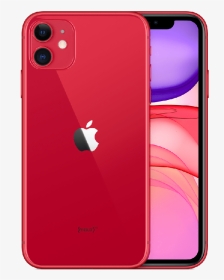 Refurbished Apple Iphone 11 64gb Red, Vodafone A  title - Gold Iphone 11 Red, HD Png Download, Transparent PNG