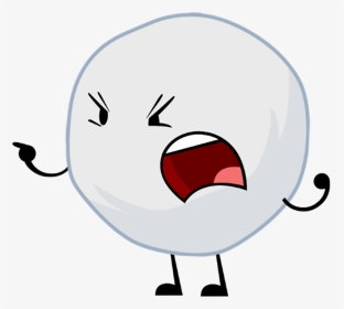 The Object Shows Community Wiki - Bfdi Snowball, HD Png Download, Transparent PNG