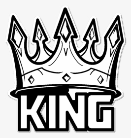 Transparent King Crown Clipart Black And White - King Crown Png Black And White, Png Download, Transparent PNG