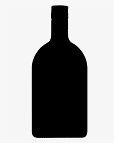 Wine Vector Graphics Bottle Clip Art Drawing - Black Wine Bottle Clipart, HD Png Download, Transparent PNG