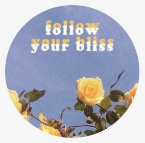 #yellow #aesthetic #yellowaesthetic #vintage #retro - Follow Your Bliss Background, HD Png Download, Transparent PNG