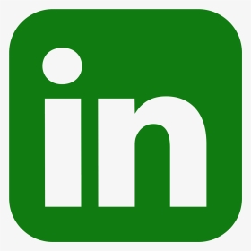 Linkedin Logo Green, HD Png Download, Transparent PNG