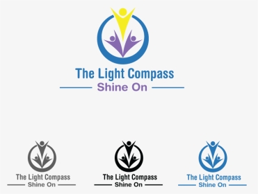 Logo Design By Munchie 2 For The Light Compass - Graphic Design, HD Png Download, Transparent PNG