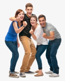 College Students White Background, HD Png Download, Transparent PNG