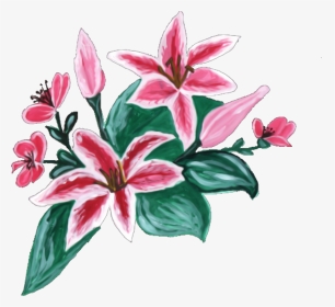 #ftestickers #flowery #springtime #springstickers #springflowers - Stargazer Lily, HD Png Download, Transparent PNG