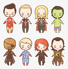 Avengers By Xlolfishx On - Avengers Fan Art Gif, HD Png Download, Transparent PNG
