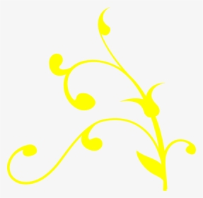 Yellow Swirls Png, Transparent Png, Transparent PNG
