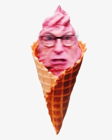 Waffle Cone Soft Ice Cream, HD Png Download, Transparent PNG