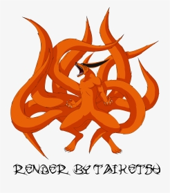Nine Tailed Fox Naruto, HD Png Download, Transparent PNG