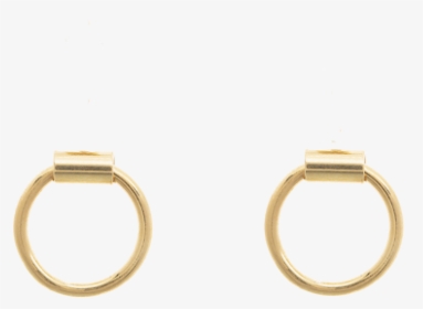 Earrings Kara Gold Pleated - Earrings, HD Png Download, Transparent PNG