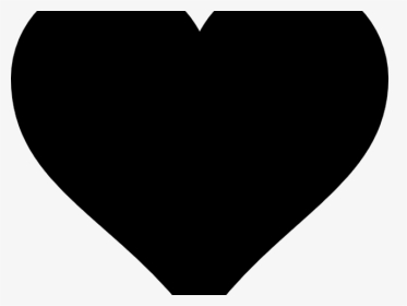 Black Heart Clipart - Clip Art Badge Silhouette, HD Png Download, Transparent PNG