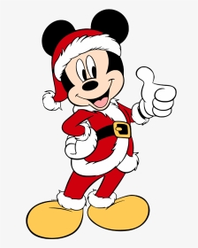 Clipart Mickey Mouse Christmas, HD Png Download, Transparent PNG