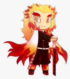 Kyojuro Rengoku Demon Slayer transparent PNG - StickPNG