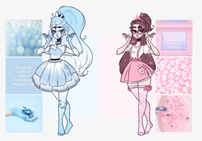 Image Transparent Closed Ota Babes By - Aesthetic Girl Drawing Full Body, HD Png Download, Transparent PNG