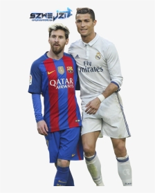 Ronaldo And Messi Png, Transparent Png, Transparent PNG