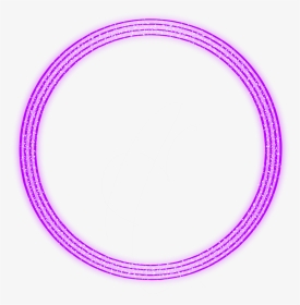 #neon #round #purple #freetoedit #circle #frame #border, HD Png Download, Transparent PNG