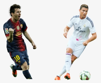 Messi And Ronaldo Png, Transparent Png, Transparent PNG