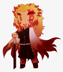 Kyojuro Rengoku Demon Slayer transparent PNG - StickPNG