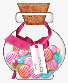 Candy Jar Sweet Jar Clipart - Jar Clip Art Sweets, HD Png Download, Transparent PNG