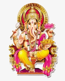 Ganesh - Vinayaka Chavithi Greetings In Telugu, HD Png Download, Transparent PNG