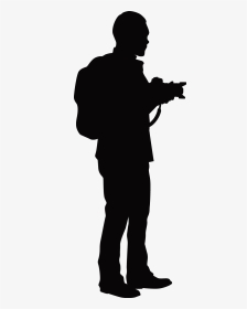 Photographer Silhouette - Red Carpet Photographer Silhouette, HD Png Download, Transparent PNG
