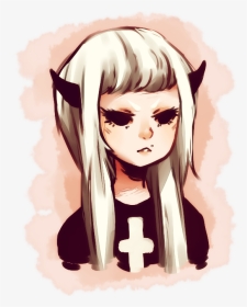 Anime Girl Pastel Demon, HD Png Download, Transparent PNG