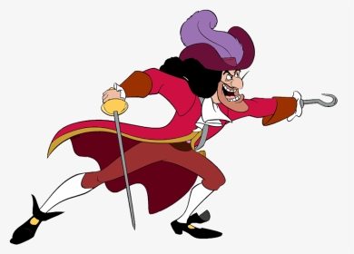 Captain Hook Smee Peter Pan Piracy Neverland - Capitan Garfio De