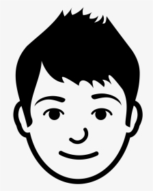 Brother Face Clipart Black And White 6 - Brother Face Clipart Black And White, HD Png Download, Transparent PNG