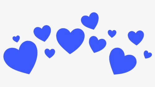 #heartcrown #heart #crown #blue #overlay #cute #pretty - Billie Eilish, HD Png Download, Transparent PNG